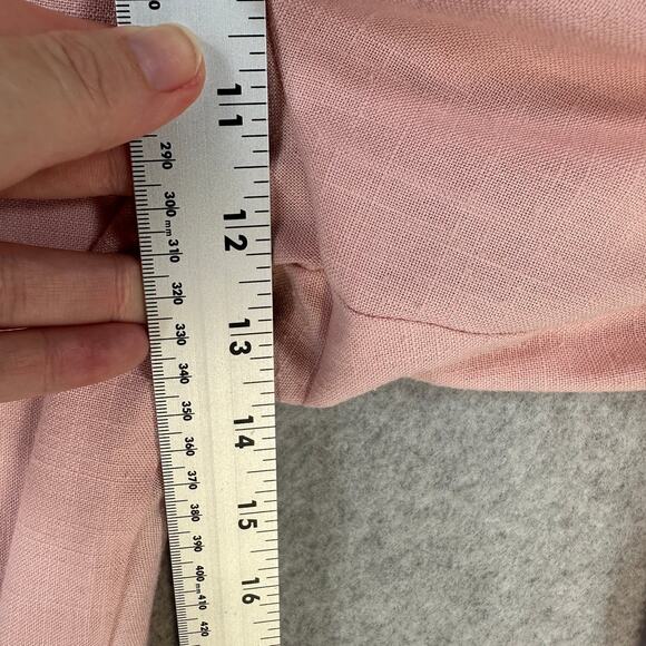 Cape Cod Womens Pants Pink Size 12 Stretch Elastic Waist Grandmacore Coastal - Picture 6 of 9